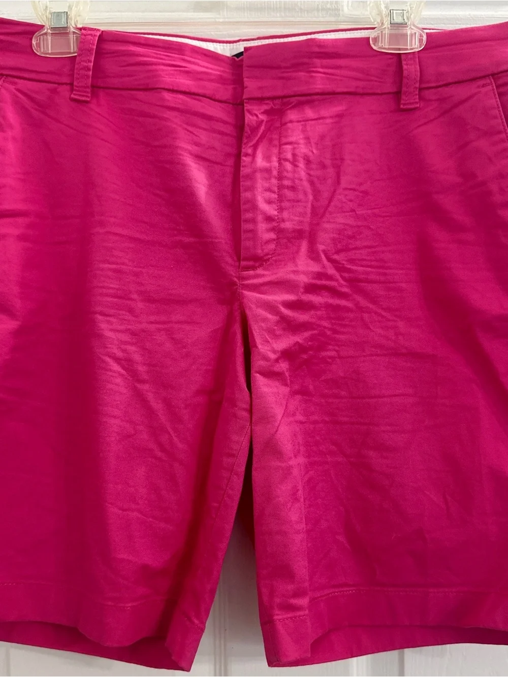 J. Crew Men's Hot Pink Flat Front Shorts